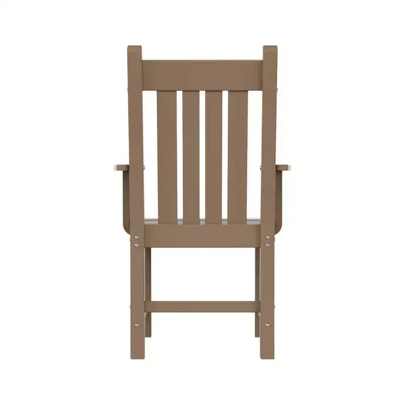 WestinTrends Malibu 7 Piece Outdoor Patio Dining Set Outdoor Dining Table with Dining Chair, Weathered Wood