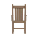 WestinTrends Malibu 7 Piece Outdoor Patio Dining Set Outdoor Dining Table with Dining Chair, Weathered Wood