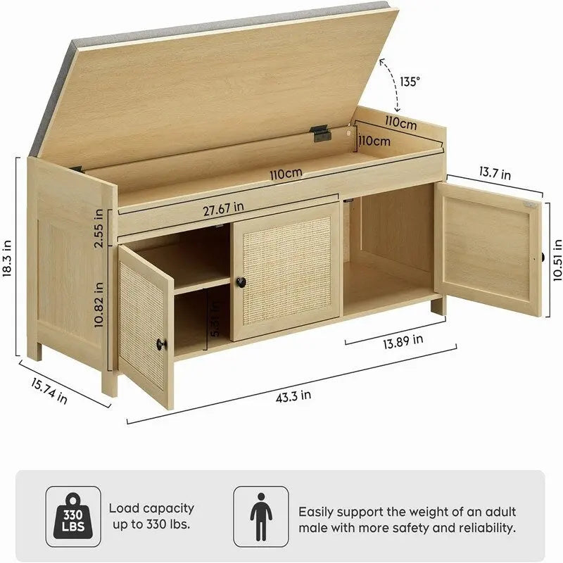 Shoe Storage Bench