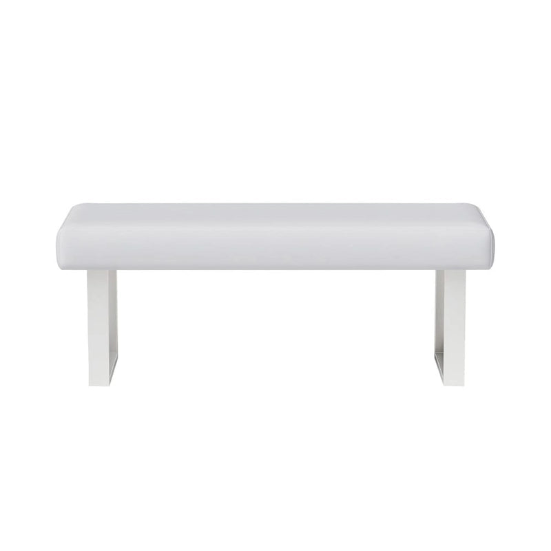 White Dining Bench - Dining Bench