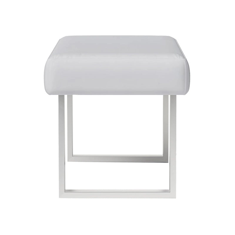 White Dining Bench - Dining Bench