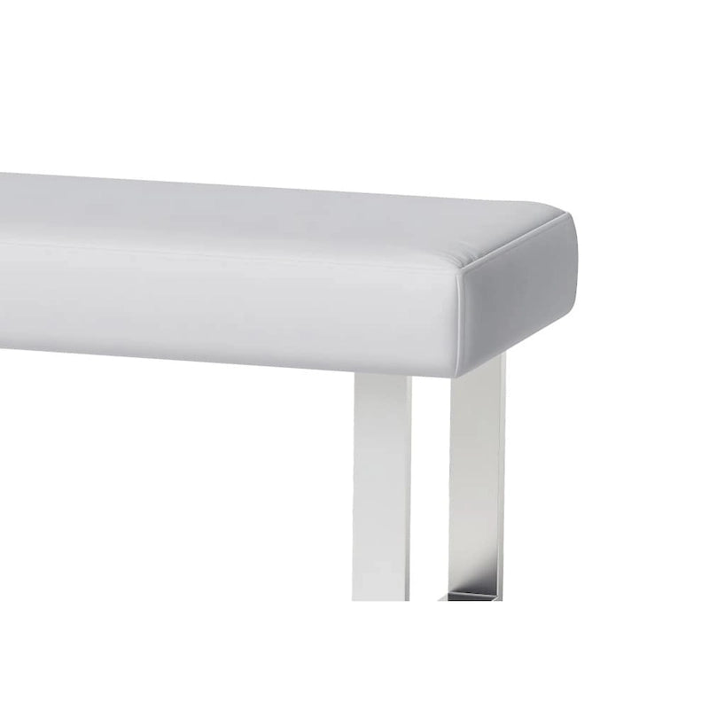 White Dining Bench - Dining Bench