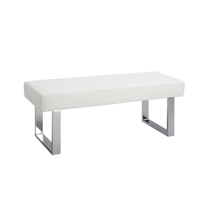 White Dining Bench - Dining Bench